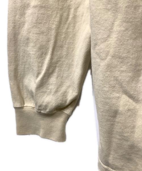 THE NORTH FACE（ザ ノース フェイス）THE NORTH FACE (ザ ノース フェイス) ロングスリーブヌプシコットンティー ベージュ サイズ:Mの古着・服飾アイテム