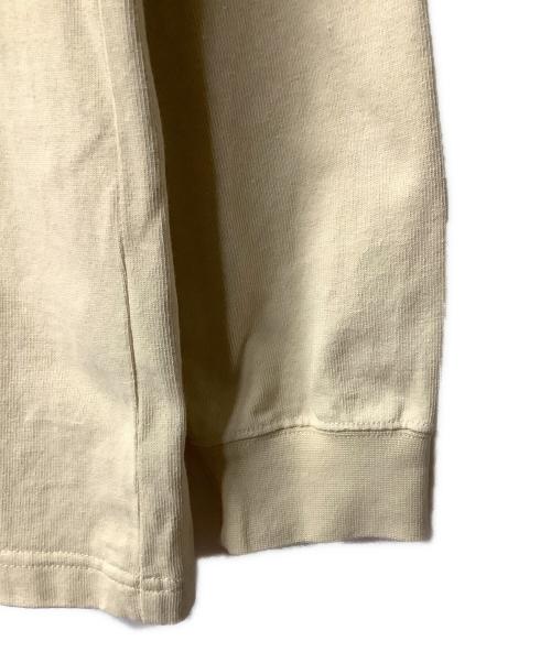 THE NORTH FACE（ザ ノース フェイス）THE NORTH FACE (ザ ノース フェイス) ロングスリーブヌプシコットンティー ベージュ サイズ:Mの古着・服飾アイテム