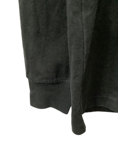 THE NORTH FACE（ザ ノース フェイス）THE NORTH FACE (ザ ノース フェイス) ロングスリーブバックスクエアロゴティー ブラック サイズ:Lの古着・服飾アイテム