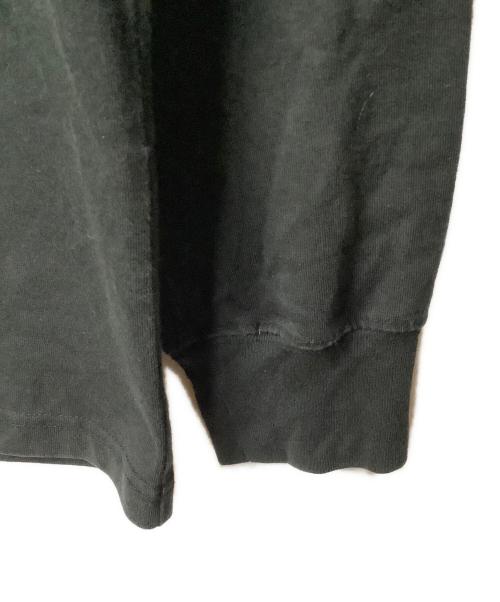 THE NORTH FACE（ザ ノース フェイス）THE NORTH FACE (ザ ノース フェイス) ロングスリーブバックスクエアロゴティー ブラック サイズ:Lの古着・服飾アイテム