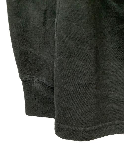 THE NORTH FACE（ザ ノース フェイス）THE NORTH FACE (ザ ノース フェイス) ロングスリーブバックスクエアロゴティー ブラック サイズ:Lの古着・服飾アイテム
