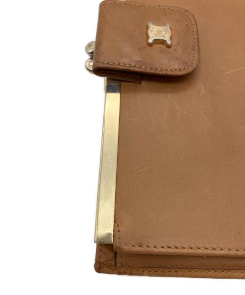 CELINE（セリーヌ）CELINE (セリーヌ) マカダム長財布　ブラウン ブラウンの古着・服飾アイテム