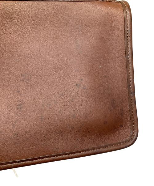 COACH（コーチ）COACH (コーチ) クラッチバッグ ブラウン ブラウンの古着・服飾アイテム
