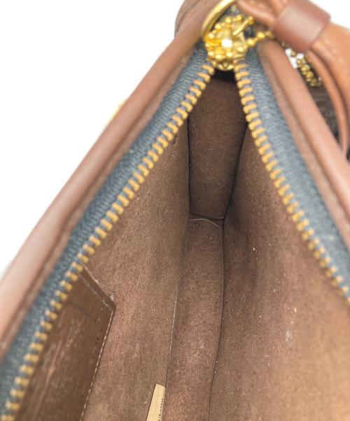 COACH（コーチ）COACH (コーチ) クラッチバッグ ブラウン ブラウンの古着・服飾アイテム