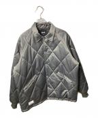 Schottショット）の古着「QUILT COACH JACKET」｜グレー