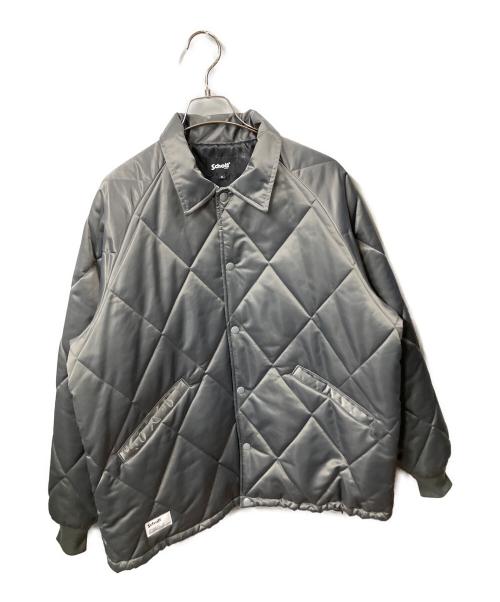 Schott（ショット）Schott (ショット) QUILT COACH JACKET グレー サイズ:XLの古着・服飾アイテム