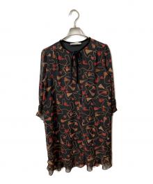 MARELLA（マレーラ）の古着「長袖ワンピース ブラック」｜ブラック