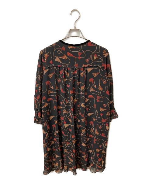 MARELLA（マレーラ）MARELLA (マレーラ) 長袖ワンピース ブラック ブラック サイズ:38の古着・服飾アイテム