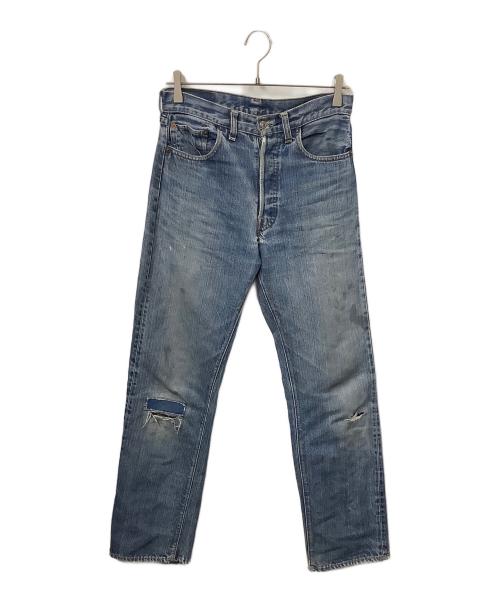 LEVI'S（リーバイス）LEVI'S (リーバイス) ボタン裏6スレキスタンプスモールe66前期デニムパンツ  インディゴ サイズ:不明の古着・服飾アイテム
