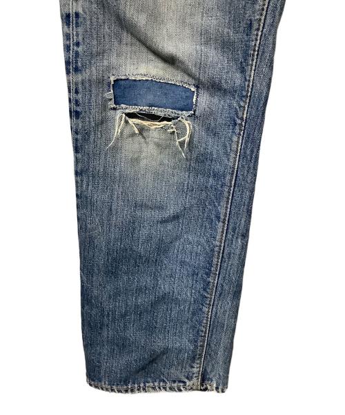 LEVI'S（リーバイス）LEVI'S (リーバイス) ボタン裏6スレキスタンプスモールe66前期デニムパンツ  インディゴ サイズ:不明の古着・服飾アイテム