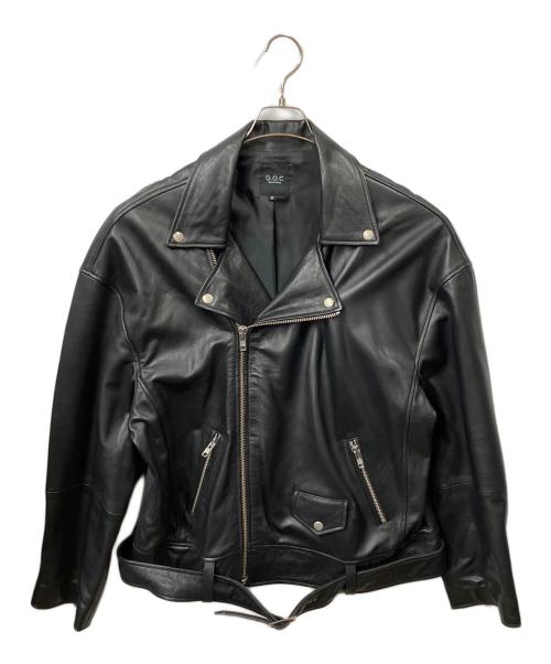 G.O.C（ジーオーシー）G.O.C (ジーオーシー) ラムレザージャケット　ブラック ブラック サイズ:FREEの古着・服飾アイテム