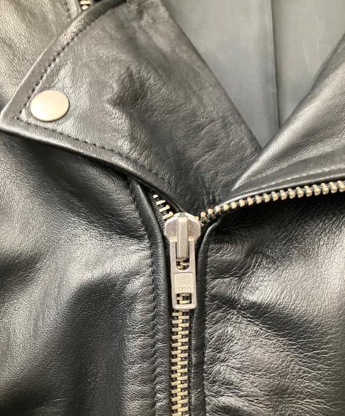 G.O.C（ジーオーシー）G.O.C (ジーオーシー) ラムレザージャケット　ブラック ブラック サイズ:FREEの古着・服飾アイテム
