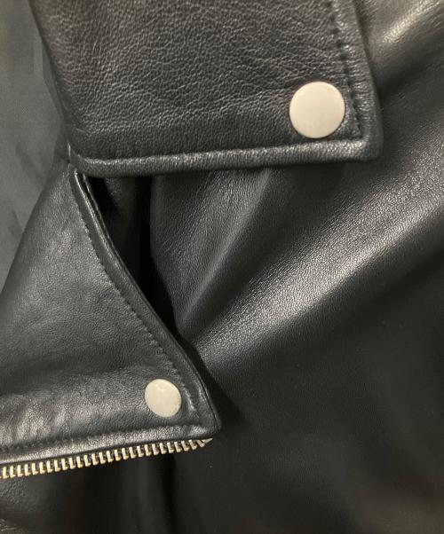 G.O.C（ジーオーシー）G.O.C (ジーオーシー) ラムレザージャケット　ブラック ブラック サイズ:FREEの古着・服飾アイテム