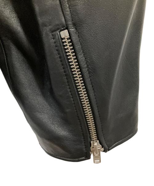 G.O.C（ジーオーシー）G.O.C (ジーオーシー) ラムレザージャケット　ブラック ブラック サイズ:FREEの古着・服飾アイテム