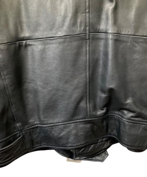 G.O.C（ジーオーシー）G.O.C (ジーオーシー) ラムレザージャケット　ブラック ブラック サイズ:FREEの古着・服飾アイテム
