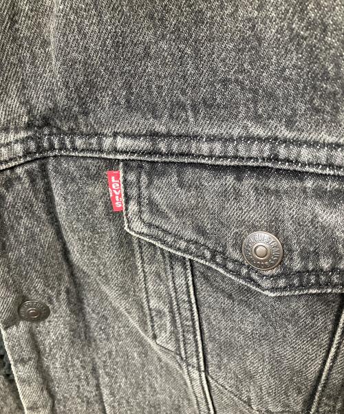 LEVI'S（リーバイス）LEVI'S (リーバイス) デニムジャケット ブラック ブラック サイズ:Lの古着・服飾アイテム