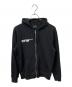 DIESEL（ディーゼル）の古着「ジップパーカー ブラック」｜ブラック