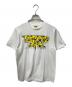 A BATHING APE（アベイシングエイプ）の古着「GROOVY JUSTICE LEAGUE TEE」｜ホワイト