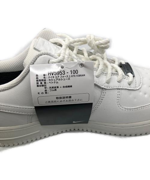 NIKE（ナイキ）NIKE (ナイキ) NIKE AIR FORCE 1 GTX VIBRAM SUMMIT WHITE/SUMMIT WHITE-OFF WHITE ホワイト サイズ:26.5 未使用品の古着・服飾アイテム