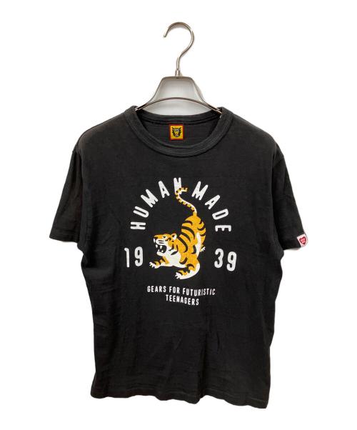 HUMAN MADE（ヒューマンメイド）HUMAN MADE (ヒューマンメイド) 半袖カットソー ブラック ブラック サイズ:Sの古着・服飾アイテム