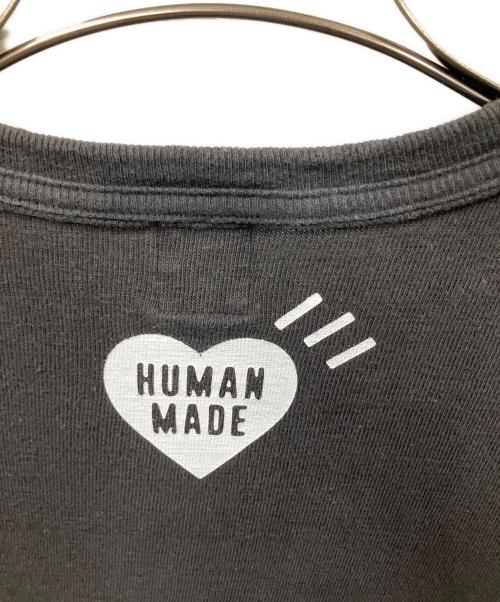 HUMAN MADE（ヒューマンメイド）HUMAN MADE (ヒューマンメイド) 半袖カットソー ブラック ブラック サイズ:Sの古着・服飾アイテム