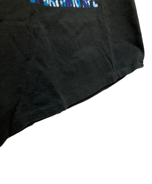 A BATHING APE（アベイシングエイプ）A BATHING APE (アベイシングエイプ) 半袖カットソー ブラック×ブルー サイズ:Mの古着・服飾アイテム