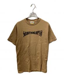 A BATHING APE（アベイシングエイプ）の古着「半袖カットソー」｜ベージュ