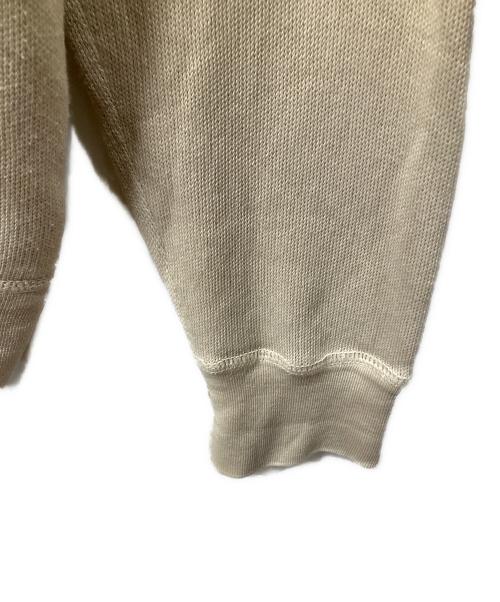 LOUIS VUITTON（ルイ ヴィトン）LOUIS VUITTON (ルイ ヴィトン) ジップパーカー ベージュ ベージュ サイズ:Mの古着・服飾アイテム