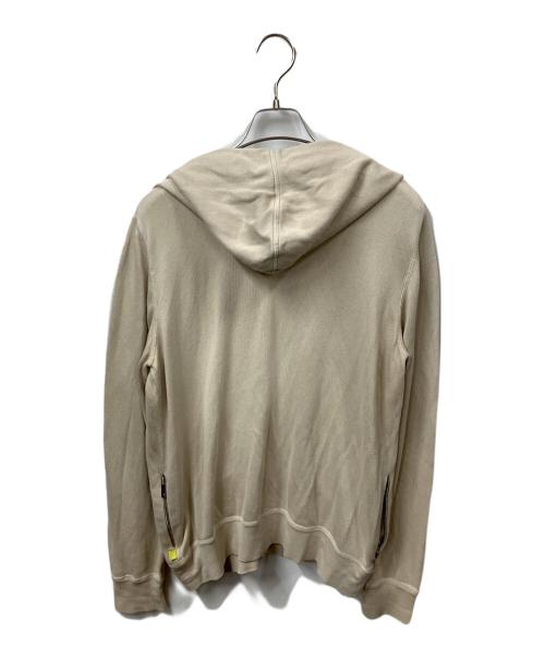LOUIS VUITTON（ルイ ヴィトン）LOUIS VUITTON (ルイ ヴィトン) ジップパーカー ベージュ ベージュ サイズ:Mの古着・服飾アイテム
