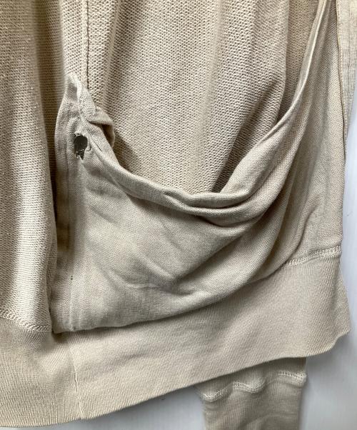 LOUIS VUITTON（ルイ ヴィトン）LOUIS VUITTON (ルイ ヴィトン) ジップパーカー ベージュ ベージュ サイズ:Mの古着・服飾アイテム