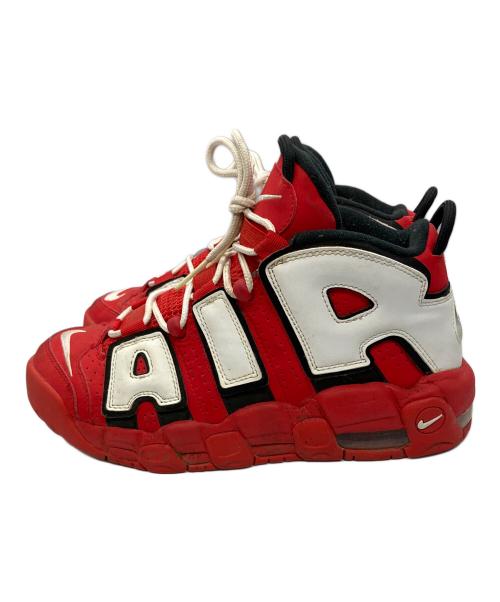 NIKE（ナイキ）NIKE (ナイキ) AIR MORE UPTEMPO CHICAGO BULLS レッド サイズ:25の古着・服飾アイテム