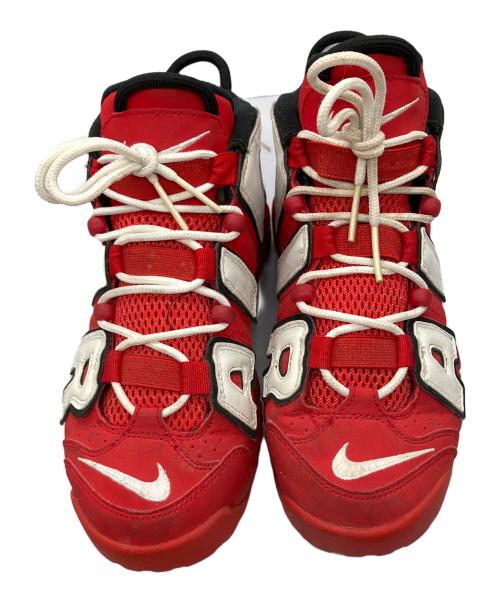 NIKE（ナイキ）NIKE (ナイキ) AIR MORE UPTEMPO CHICAGO BULLS レッド サイズ:25の古着・服飾アイテム