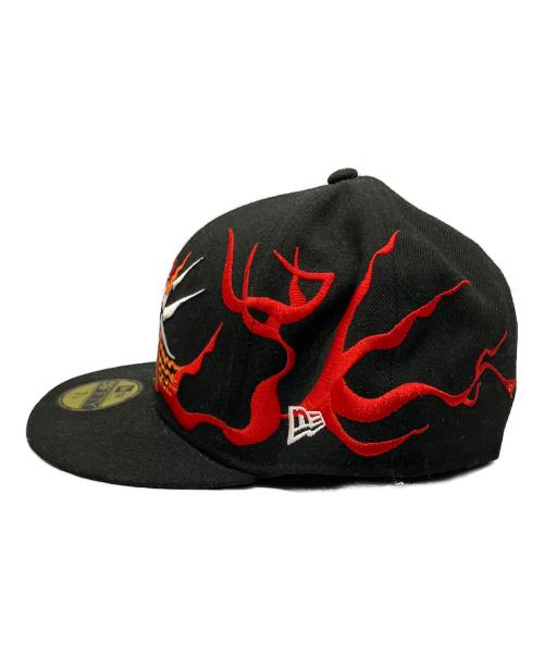 New Era（ニューエラ）New Era (ニューエラ) 岡本太郎 (オカモトタロウ) キャップ ブラック 岡本太郎コラボ ブラックの古着・服飾アイテム
