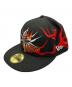 New Era（ニューエラ）の古着「キャップ ブラック 岡本太郎コラボ」｜ブラック