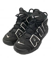 NIKE（ナイキ）の古着「NIKE AIR MORE UPTEMPO GS "BLACK/WHITE"」｜ブラック