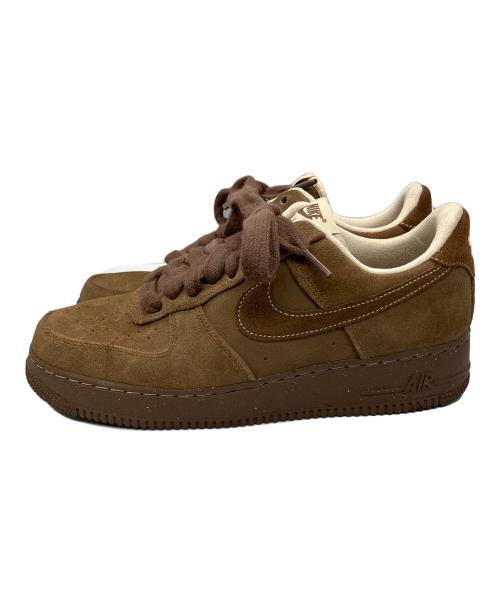 NIKE（ナイキ）NIKE (ナイキ) AIR FORCE 1 '07 ブラウン サイズ:27.5の古着・服飾アイテム