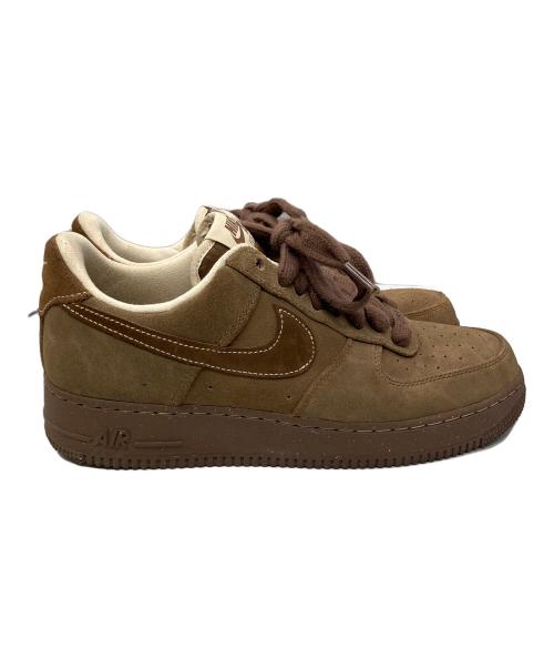 NIKE（ナイキ）NIKE (ナイキ) AIR FORCE 1 '07 ブラウン サイズ:27.5の古着・服飾アイテム