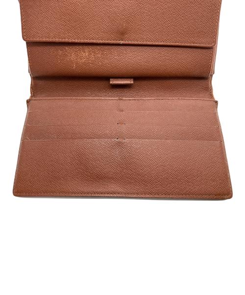 LOUIS VUITTON（ルイ ヴィトン）LOUIS VUITTON (ルイ ヴィトン) ポルトトレゾール・インターナショナル ブラウンの古着・服飾アイテム