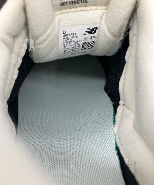 NEW BALANCE（ニューバランス）NEW BALANCE (ニューバランス) ローカットスニーカー 574 グレー サイズ:27.5の古着・服飾アイテム