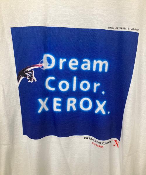 E.T.（イーティー）E.T. (イーティー) FUJI XEROX (フジゼロックス) Tシャツ E.T.×FUJI XEROX ホワイト サイズ:Freeの古着・服飾アイテム