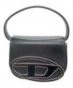 DIESELディーゼル）の古着「ロゴショルダーバッグ」｜ブラック