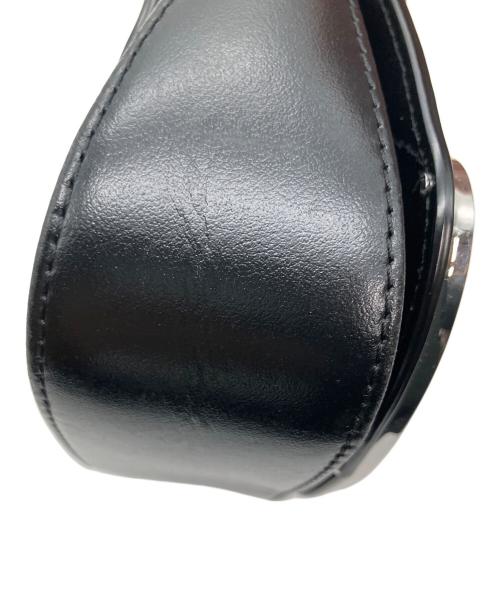 DIESEL（ディーゼル）DIESEL (ディーゼル) ロゴショルダーバッグ ブラックの古着・服飾アイテム
