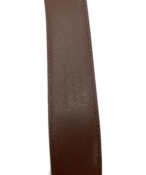 Salvatore Ferragamo（サルヴァトーレ フェラガモ）Salvatore Ferragamo (サルヴァトーレ フェラガモ) ガンチーニバックルベルト ブラック×ブラウン サイズ:95cmの古着・服飾アイテム
