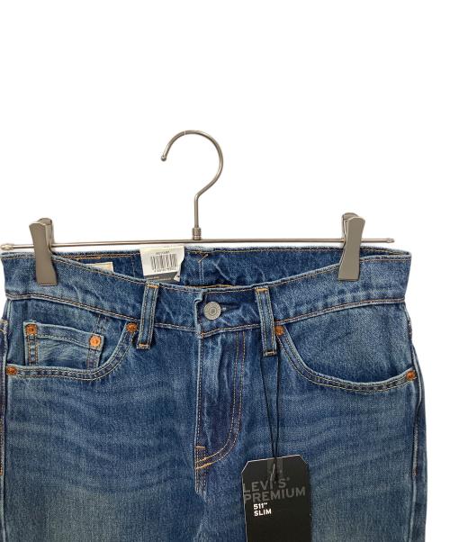 LEVI'S PReMIUM（リーバイス プレミアム）LEVI'S PReMIUM (リーバイス プレミアム) 511デニムパンツ ブルー サイズ:W28L32 未使用品の古着・服飾アイテム