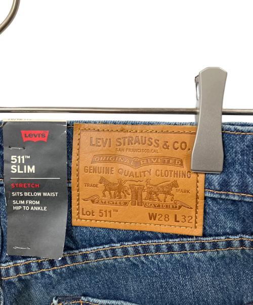 LEVI'S PReMIUM（リーバイス プレミアム）LEVI'S PReMIUM (リーバイス プレミアム) 511デニムパンツ ブルー サイズ:W28L32 未使用品の古着・服飾アイテム