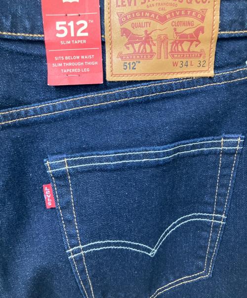 LEVI'S（リーバイス）LEVI'S (リーバイス) デニムパンツ ブルー サイズ:W34 未使用品の古着・服飾アイテム