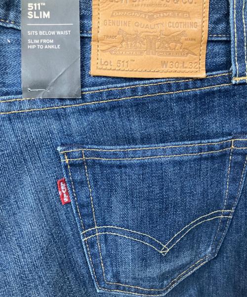 LEVI'S PReMIUM（リーバイス プレミアム）LEVI'S PReMIUM (リーバイス プレミアム) デニムパンツ ブルー サイズ:76cm(W30) 未使用品の古着・服飾アイテム