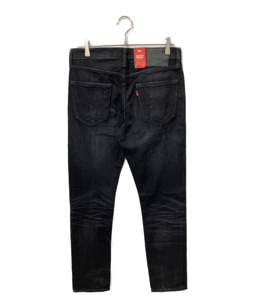 LEVI'S（リーバイス）LEVI'S (リーバイス) 522デニムパンツ ブラック ブラック サイズ:W30 未使用品の古着・服飾アイテム