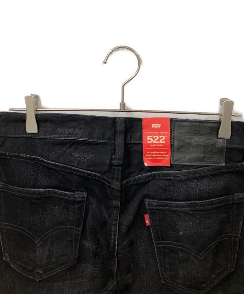 LEVI'S（リーバイス）LEVI'S (リーバイス) 522デニムパンツ ブラック ブラック サイズ:W30 未使用品の古着・服飾アイテム