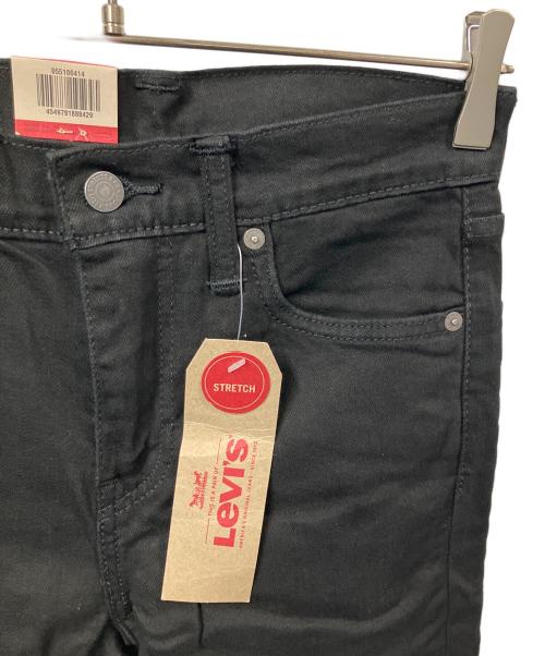 LEVI'S（リーバイス）LEVI'S (リーバイス) 510デニムパンツ　ブラック ブラック サイズ:W27 未使用品の古着・服飾アイテム